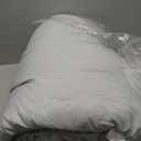 Litanika California King Comforter Set Light Grey - 7 Pieces Bed in a Bag Cal King Bedding Comforter Sets, Plain Lightweight Bed Set with Comforter, Sheets, Pillowcases & Shams