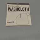 ZOMCHI 3 Pack Exfoliating Washcloth, Premium Facial and Body Wash Cloths with Softness and Scrubbing Two Sides, Bath Cloths for Women and Men (Smoke)