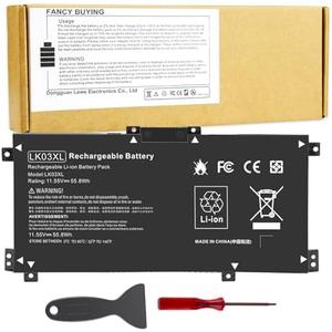 LK03XL L09281-855 916814-855 Battery for HP Envy X360 bp1xx bq0xx bq1xx bq021dx bp112dx cn0xxx cn1xxx cn0011dx cn0012dx cp0xxx cp0011dx ae1xx ae111dx bw0xxx bw0013dx ce0xxx ce1xxx ce1013dx