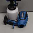 Cordless Paint Sprayer for Dewalt 20V MAX Battery Electric Spray Paint Gun with High Capacity Container Easy to Clean for House Painting Blue(Not Include Battery)