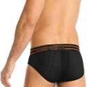 Men's Underwear Briefs 5-Pack Cotton Low Rise Multi Color Soft Underpant (XL)