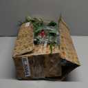 9FT Christmas Garland with Lights, Battery Operated Garland with Red Berries and Eucalyptus Leaves, Real Touch Artificial Prelit Garland for Mantle, Fireplace, Table, Stairs & Christmas Decorations