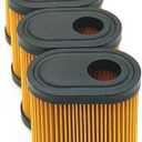 4 Pack 36905 Air Filter Replace for Tecumseh 740083A,Craftsman 33331 Fits Tecumseh LEV100 LEV115 LEV120 LV195EA OVRM65 OVRM105 OVRM120 Lawn Mower Air Cleaner Element