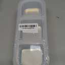 Stainless Steel Snack Containers with Lids, 2 Pack Grab and Go Metal Snack Containers, 3 Compartment Reusable Stainless Steel Snack Box for Food Lunch Meal Prep (3 Compartment 2 PCS)