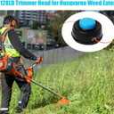 128LD Trimmer Head T25 Head for Husquvarna Weed Eater 125L 128R 124L 128L 128LD 128R 128RJ 223L 322L 223R 322C 323C 325C 325CX WeedEater Parts Replace 966674401 M10 x 1.25LH