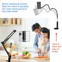 Tablet Stand Phone Holder for Bed,iPad Holder for Desk, Headboard,Bedside,Table, Compatible with iPhone iPad Kindle or Other 4.5-13" Screen Device