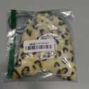 SIMENA Bird Blanket for Cage, Corner Fleece Bed for Birds, Cozy Bird Warmer, Parrot House for Cage, Cuddle Nest Hanging Toy for Lovebirds Parakeet (Yellow, Small)