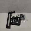 KDD RGB Headset Stand with 9 Light Modes - Controller Holder for Desk - Rotatable Headphone Stand & Detachable Controller Hook for PC Earphone Accessories(Black)