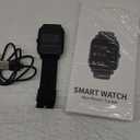 Smart Watches for Men Women(Answer/Make Call), 1.85 inch HD Fitness Tracker Watch with Activity Counter/ Sleep Monitor/ 110+ Sports Modes, IP68 Waterproof Smart Watch for Android iPhone iOS Compatible (Black)