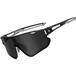 DUCO Sports Polarized Sunglasses for Men Women Running Sunglasses Fishing Cycling Baseball Glasses UV400 Protection DC0023