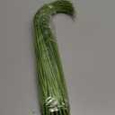 20PCS Fake Grass Filler Decor Artificial Grass Plants Outdoor Faux Plants Artificial Tall Shrubs Wheat Grass Greenery Stems UV Resistant Onion Grss For Outdoor Indoor Vase Planters Home Decor, Green