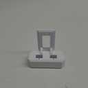 Electric Toothbrush Holder, Wall Mount, Compatible with Sonicare Holds 2 Chargers, Mounts on Single GFCI/Decora Outlet ONLY. (Charger/Brushes NOT Included), White (PS2C-GSSV)