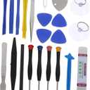 1Set Mobile Phone Screen Repair Tool Kit Multi Functional Opening Pry Tools for Tablets Electronics Includes Screwdrivers Picks Suction Cups Tweezers