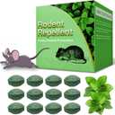 24Pcs Rodent Mice Repellent, Peppermint Oil to Repel Mice and Rats, Family & Pet Safe