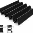 7636 15.3 Inch Flavorizer Bars for Weber Spirit E310 E320 S310 S320 Gas Grills with Front Control Knobs, Grill Parts for Weber Spirit GS4 Spirit II 300 Grills, Porcelain-enameled