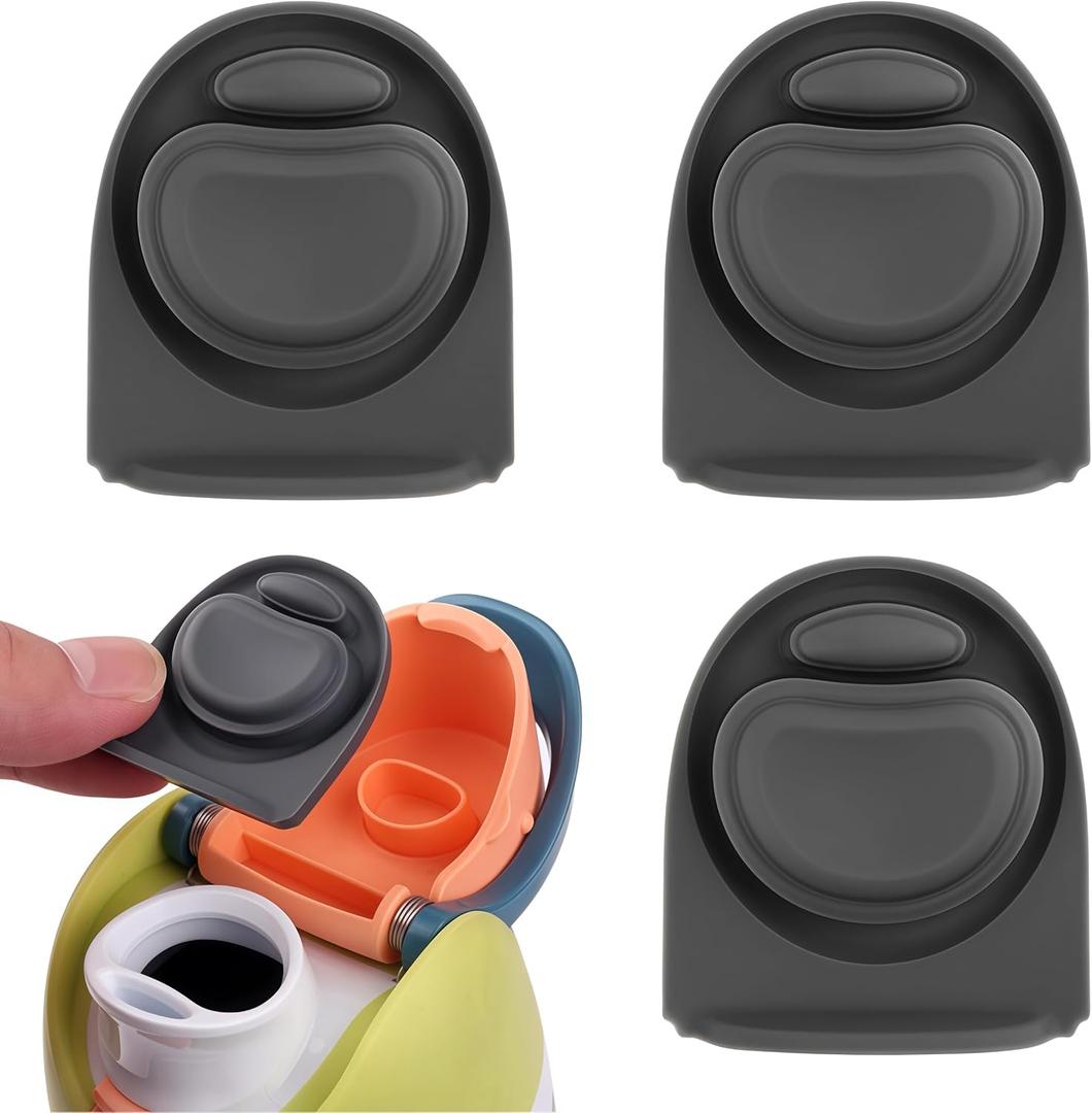 4 x Rubber Seal Replacement Stopper, Silicone Cap Insert, Compatible with Owala Freesip Spout Lid-3 Pack Gasket Parts