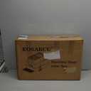 Stainless Steel Cat Litter Box with Lid, 180 Flip-Top XL Extra Large Enclosed Litter Box, Covered Metal High Sided Litter Pan with Steps & Scoop, Easy Cleaning, Odor Control,Non-Sticky-Black