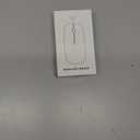 SUNGI Bluetooth Mouse for Laptop/MacBook/iPad/Android PC, Rechargable Quiet Slim Wireless Mice for Chromebook Notebook Windows/Linux/Tablet, Black, Silver