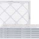 Amazon Basics 16x20x1 Air Filter 6-Pack, MERV 8 AC Furnace Filters, Allergy Control, Removes Dust, Lint and Pollen, Electrostatic (Actual Size: 15.75" x 19.75" x 0.75")