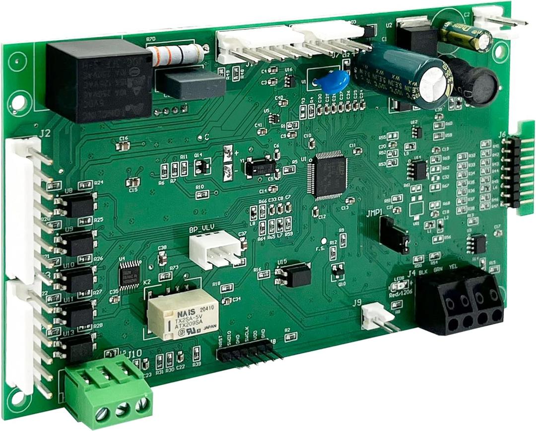 42002-0007S, 461105 Control Board - 8 Pins, Compatible with Mastertemp, Mastertemp 125 and Sta-Rite Max-E-Therm Pool and Spa Heater