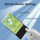 1200 Pack Card Sleeves, Perfect Fit Inner Sleeves Ideal for Double-Sleeving, Crystal Clear Trading Card Sleeve for MTG, PKM, TCG, Compatible with Matte MTG Card Sleeve