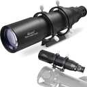 Alstar Guide Scope Upgrated 70mm Finderscope & Guidescope Kit with Double Helical Focuser, Compact Deluxe 1.25 Inch Eyepiece Compatibility for Astronomical Telescopes & DSLR Astrophotography