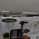 Omega H3000D Cold Press 365 Juicer Slow Masticating Extractor Creates Delicious Fruit Vegetable and Leafy Green High Juice Yield and Preserves Nutritional Value, 150-Watt, Black
