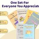 2 x 12-Pack Thank You Cards with Envelopes & Stickers - 5x7 Inch Blank Inside - 6 Fun & Heartfelt Designs - Cute Appreciation Cards for Teachers, Coworkers, Friends, Family