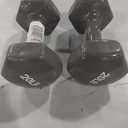 Amazon Basics Vinyl Coated Dumbbell Hand Weights 20LB