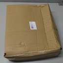 Clear Acrylic Single Pocket, Plastic Hanging Wall Mount File Holder for Office Home (Black, 4 Pack)