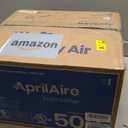 AprilAire 500M 12-gal. Whole-House Small Bypass Evaporative Humidifier with Manual Control for up to 3,600 sq. ft. + AprilAire Model 5843 Humidifier Installation Kit