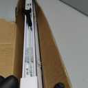 LazBlinds No Tools No Drill 1" Vinyl Mini Blinds, Cordless Blinds for Windows, Light Filtering Horizontal Window Blinds & Shades, 28" W x 64" H, White