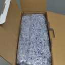 Sealy Electric Blanket Queen Size, Dual Control Soft Sherpa Heated Blanket with 10 Heating Levels & 1 to 12 Hours Auto-Off Settings Over-Heated Protection 84"x90" Machine Washable, Blue