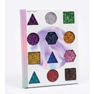 Holographic Glitter for Craft, Set of 12 Colors Fine Glitter, Laser Extra Fine for Resin Arts, Assorted for Body,0.3mm for Nail Art