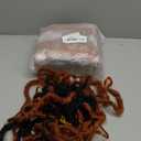 SuyiIRL Faux Locs Crochet Braid Hair Bohemian Locs 24 Inches Synthetic Dreads Ombre Braiding Hair Afro Dreadlock (1B/Orange)