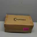 SUNROX DryFast Foam Outdoor Chair Cushion with DryMesh Drainage, All-Weather FadeShield Water Resistant Patio Furniture Cushions, Ultra Durable Patio Chair Cushions 17"x16", 4 Pack Heather Grey