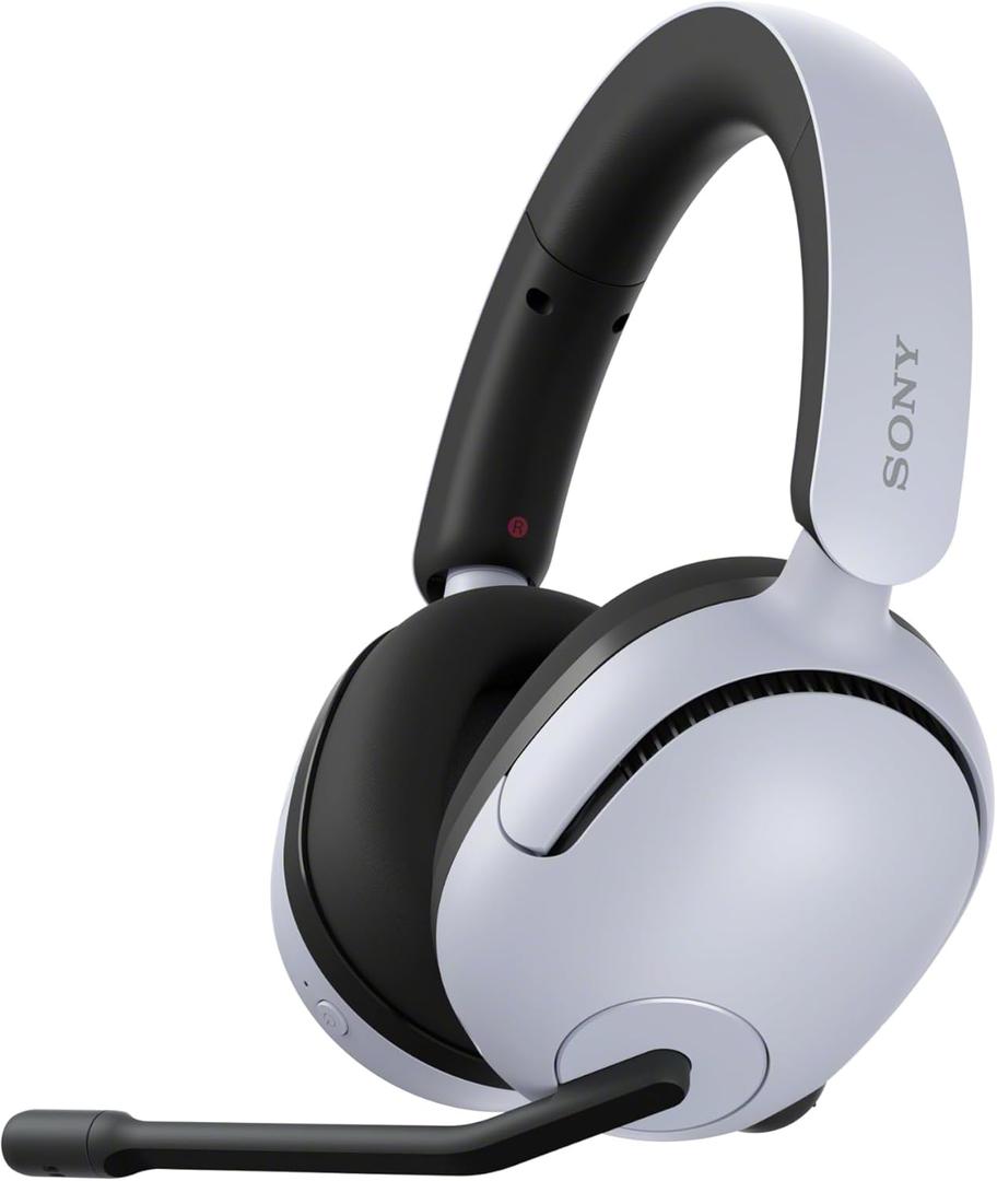 Sony INZONE H5 Wireless Gaming Headset, 360 Spatial Sound, Works with PC, PS5, 28 Hour Battery, 2.4Ghz Wireless and 3.5mm Audio Jack, WH-G500 White