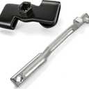Lichamp 2-Pack Wrench Extender Tool Set, 1/2 Inch Driver Universal Wrench Extension Bar for Automotive and Mechanics