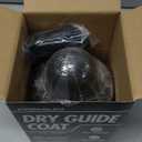 Dry Guide Coat Powder - Highlights Scratches, Pinholes, Low Spots & Other Defects, Extra Large Black Powder Coat for Wet & Dry Auto Body Sanding - Guide Coat Auto Body w/Nitrile Gloves 200g