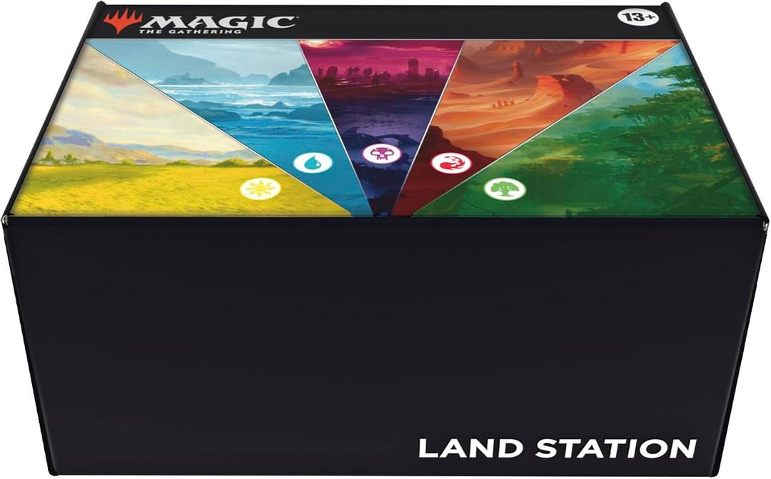 Magic: The Gathering 2025 Land Station (400 Basic Land Cards)