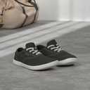 WHITIN Men's Wide Canvas Barefoot Sneakers | Zero Drop Sole | Minimalist Footwear
