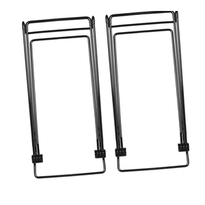 2Pieces Portable Foldable Solars Panel Stand Conveninet Designs for Easy Storage and Setups in Outdoor Activity