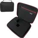 Fuimlar EVA hard case with foam, 8.5 x 6.5 x 3.75 inch hard digital case EVA shockproof outdoor case, suitable for storage of sports cameras, digital products, pistols, electronic instruments, etc.