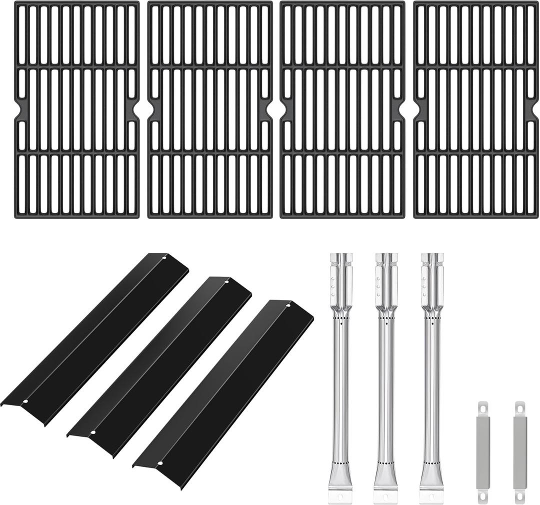 Replacement Parts for Oklahoma Joe's Longhorn Combo 3-Burner Charcoal/Gas Smoker, Longhorn Triple-Function Combo Grill, Grill Parts for Oklahoma Joe, Heavy Duty Grill Accessories