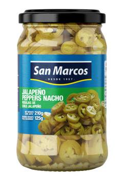 San Marcos Whole Jalapeno Peppers, BBD  07/15/29