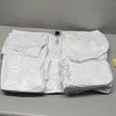 5.2Ft Inflatable Hot Tub Cover,Energy Saving Lid for Square Hot Tub,Outdoor Inflatable Hot Tub,Foldable Protective Rain Overflow Cover for Inflatable Outdoor Hot Tubs