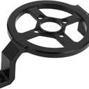 Engine Cover, CNC Aluminum Case Saver Motorcycle Guard Protector, Automotive Replacement Engine Part Covers for Surron for ultra Bee Pulley Guard for Electric Dirt Bike(Is black)