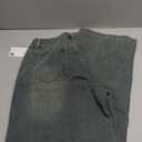 EMMIOL Women Baggy Jeans Mid-Low Waist Boyfriend Streetwear Vintage Jeans Wide Leg Denim Pants (X-Small, Retro Blue)