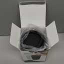 12OZ Travel Coffee Mug Insulated Coffee Cup with Spill Leak Proof Lid, Portable Stainless Steel Tumbler Reusable Hot and Cold Water Mug for Car, Daily, Camping-Black (12.8 Ounces)