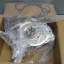 AW6142 Water Pump Kit With Gasket 2722000901 (For V6 3.0L 3.5L) Fit For Mercedes Benz 06-07 C230 C280 /08-12 C300 GLK350 /06-11 C350 E350 ML350